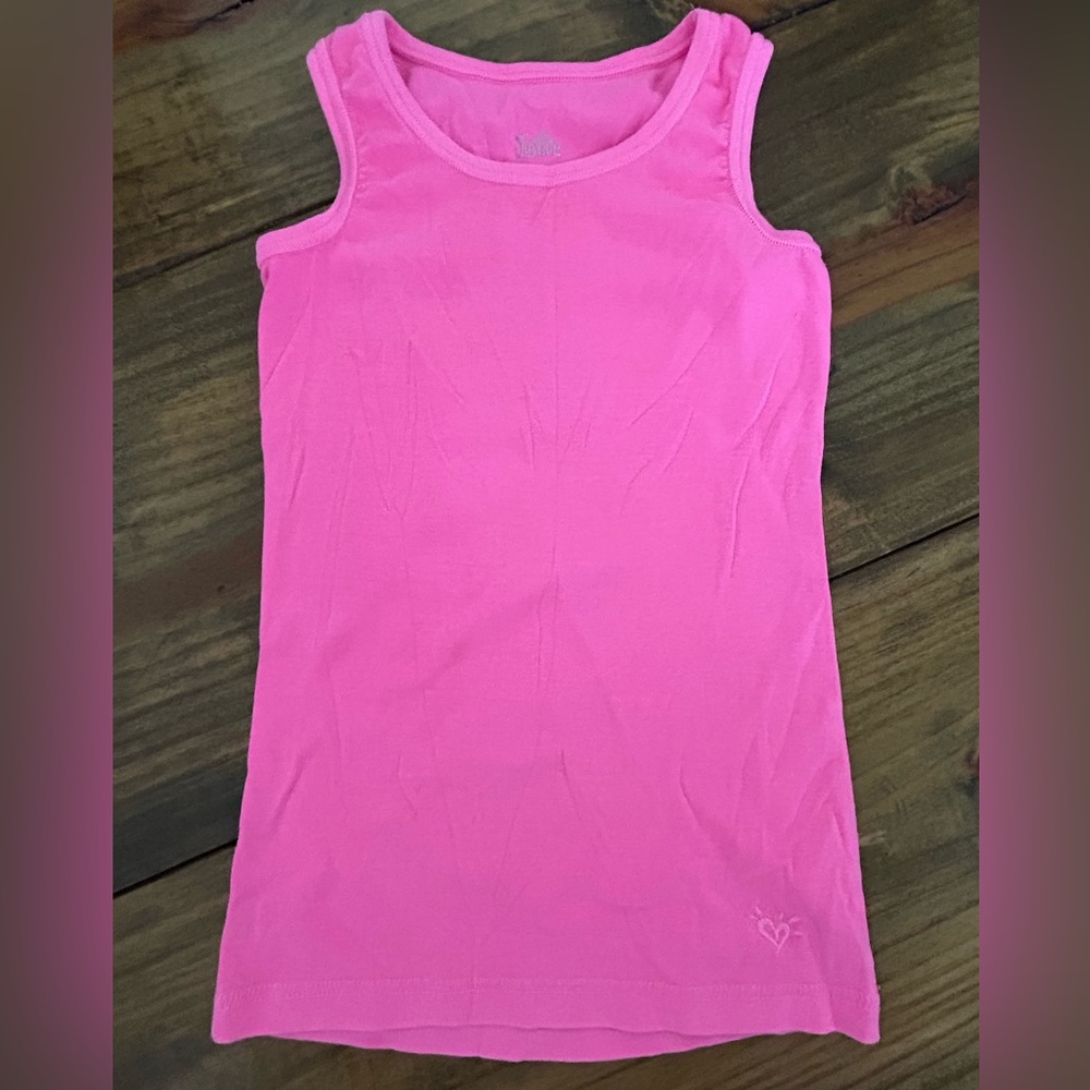 ✨Justice Bright Pink Sleeveless Top